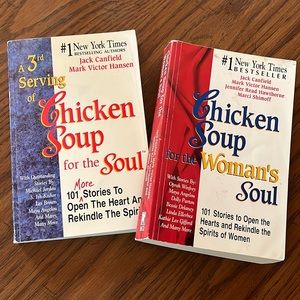 Books:  One Lot:  “Chicken Soup” Heartwarming Stories